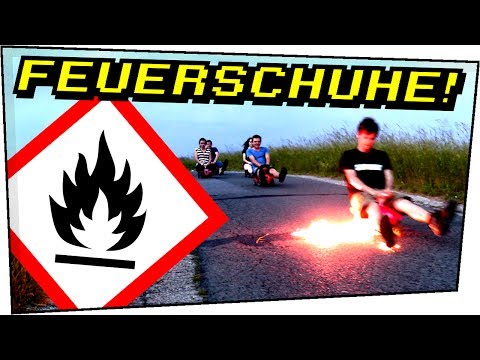 So haben @TheRealLifeGuys  und ich die FEUERSCHUHE gebaut! - Gefährliche Experimente #93