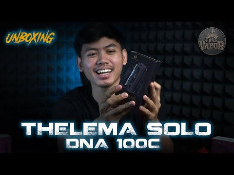FINALLY !! Unboxing New Thelema Solo DNA 100C By Lost Vape | POWER NYA BUKAN MAEN !!