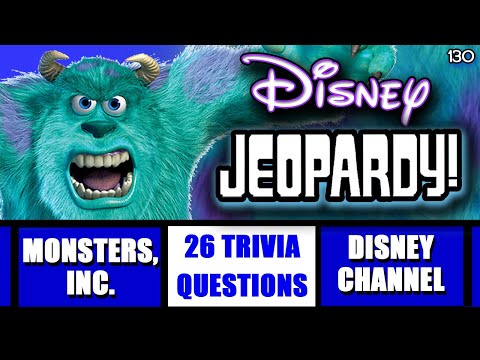 Disney Jeopardy Quiz • 26 Clue Game • Test your Knowledge
