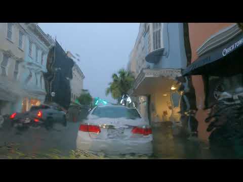 Soundscape Rainy Day Drive Around Charleston And James Island