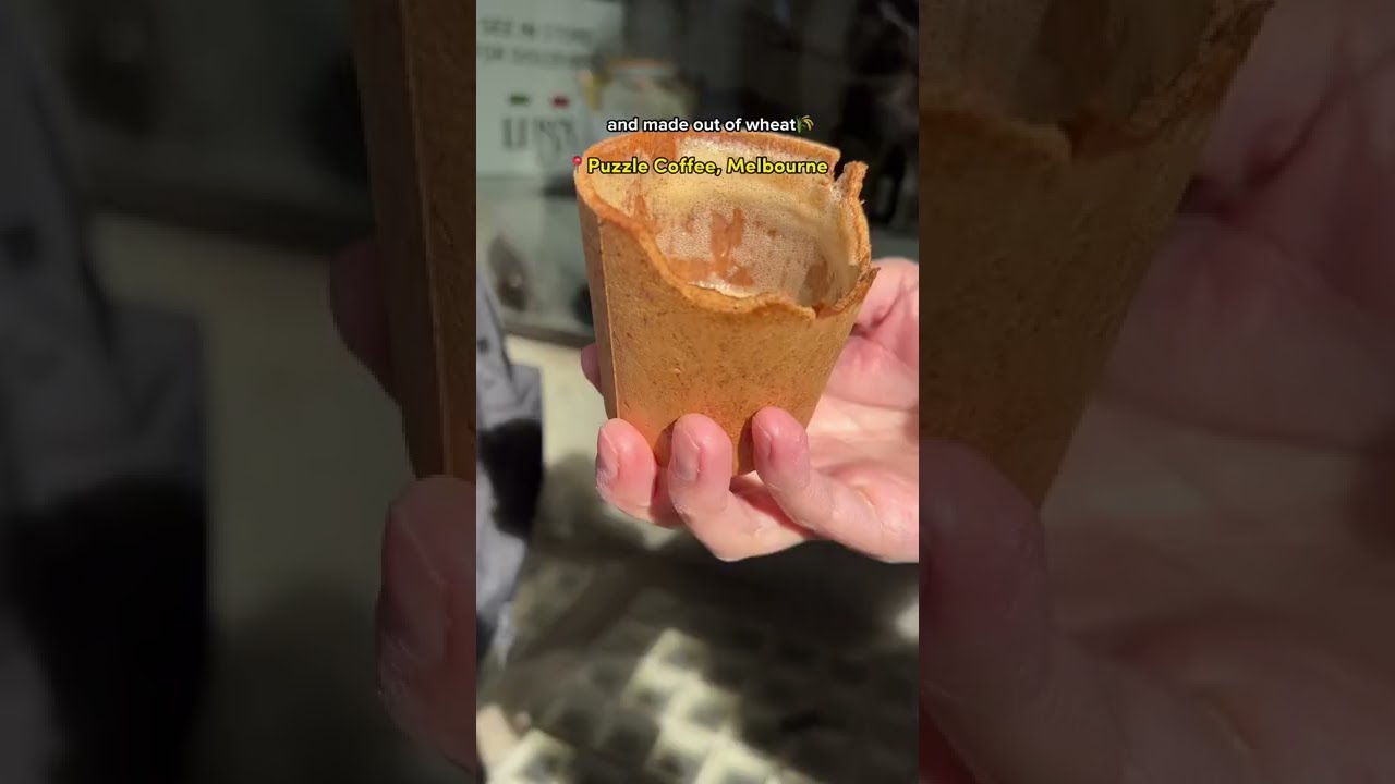 Edible Coffee Cup☕️