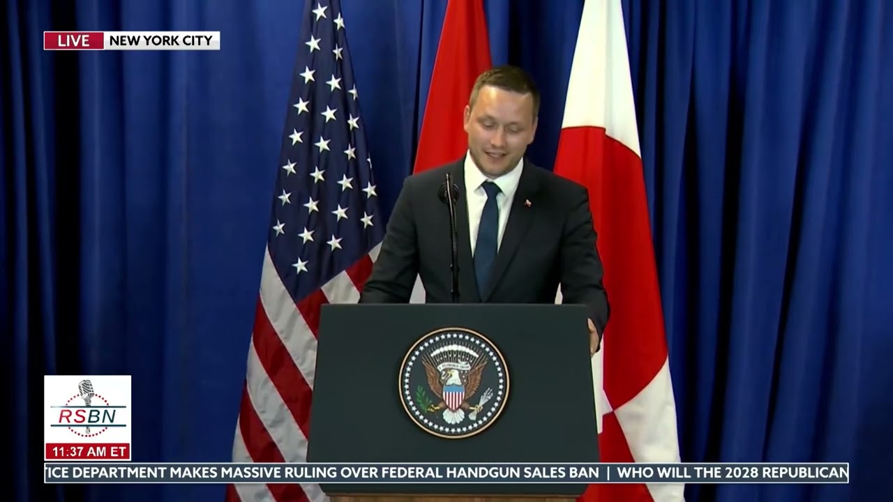 FULL EVENT: Leaders Deliver Remarks & Sign Greenland Defense Deal - 09/22/26