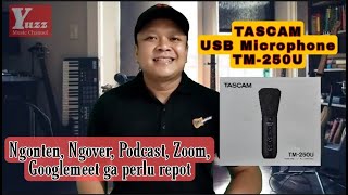 Video thumbnail for TASCAM USB Microphone - TM 250U (Review Indonesia) by Yuzz Music Channel