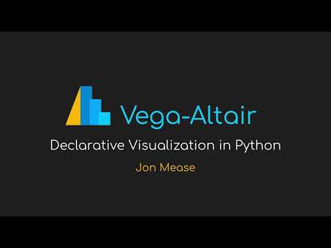 Declarative Visualization with Vega-Altair: SciPy 2023 Lightning Talk