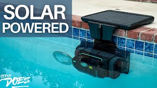 No Cords, No Charging?! Wybot S2 Solar Pool Vacuum in Action