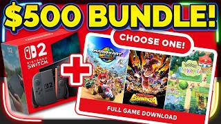 Mario Kart Who?? Nintendo Announces NEW Switch 2: Choose Your Game Bundle! (DK Bananza, Pokopia)