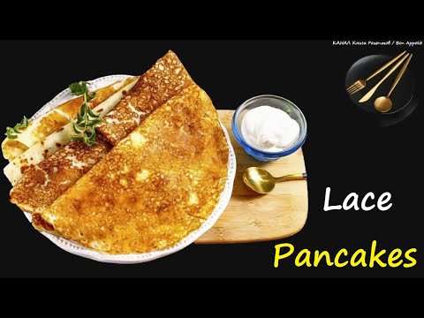 Yeast Free Lace Pancakes / Book of recipes / Bon Appetit