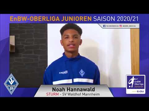EnBW-Oberliga - SV Waldhof Mannheim - 20/21 - Noah Hannawald