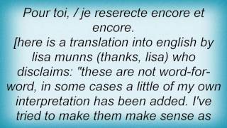 Saint Etienne - Reserection Lyrics