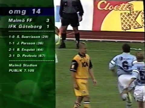 1998-08-01 Malmö FF - IFK Göteborg 3-1 Allsvenskan