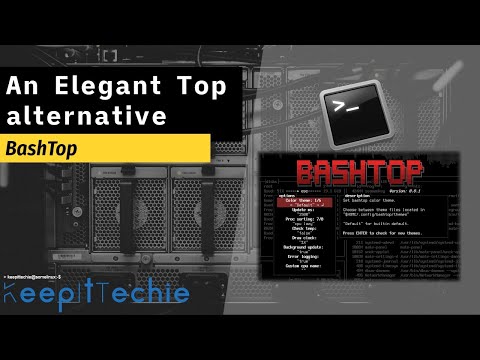 Bashtop | An Elegant Top Alternative for Linux