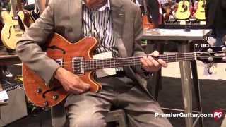 Video thumbnail for SNAMM '15  - Guild Starfire II Bass Demo by Premier Guitar