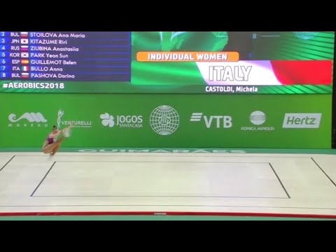 2018’ FIG Women’s Single. CASTOLDI Michela