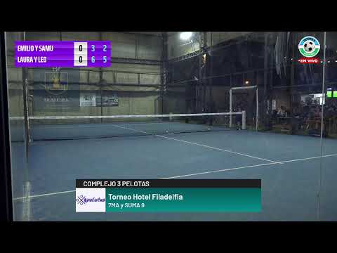 COMPLEJO 3 PELOTAS DIA 1| Torneo Hotel Filadelfia
