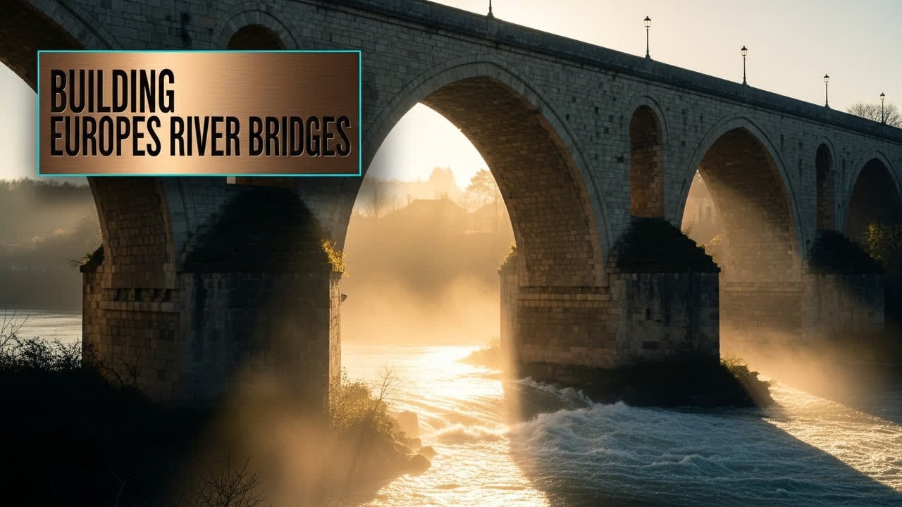 How Medieval Engineers MASTERED Europe's Rivers Through Evolving Bridge Design