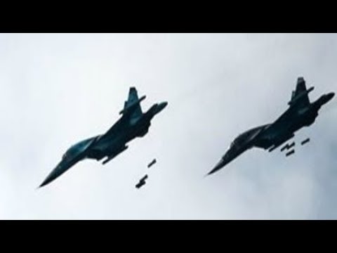 BREAKING Russian Fighter Jets Air Strikes Idlib Syria Raw Footage September 2018 News Video