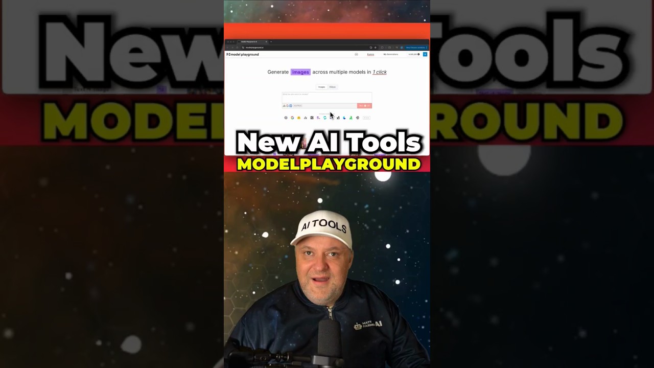 Model Playground Lets You Test 150+ AI Models at Once 🤯 #aitools #aiart #aivideo #ai  #aiimages