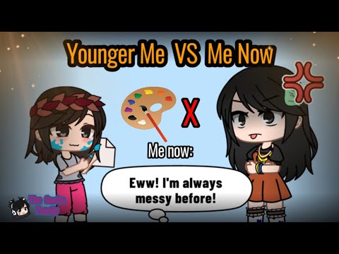 Younger Me VS Me Now || Gacha || Trend
