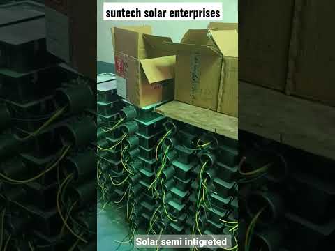 12 W 12Ah Battery Semi Integrated Solar Street Light