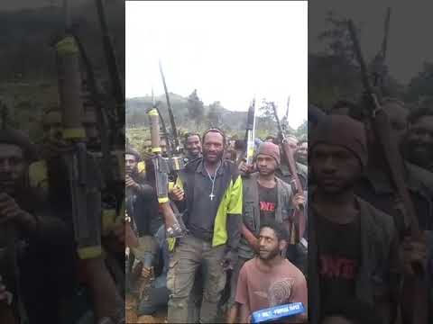 Tribal warriors of Papua New Guinea