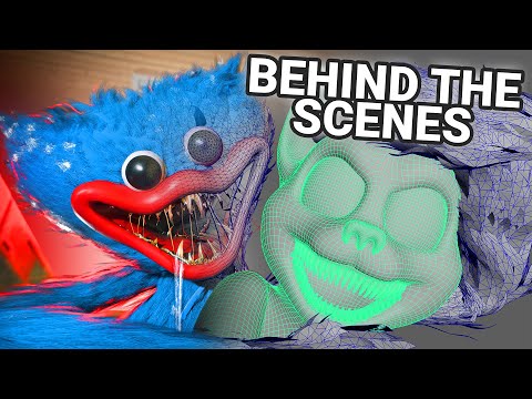 Behind The Scenes: Cartoon Cat vs Huggy Wuggy (Horror Skunx)