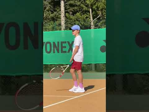 Tristan vs Sparring Partner Tennis Practice at The Club