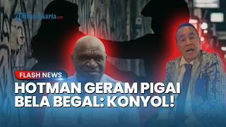 Kritik Menohok Hotman ke Pigai soal Begal Tak Boleh Ditembak: Tolong Mikir Layak Jadi Menteri HAM?
