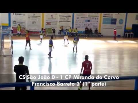 Juvenis (Campeonato AFC): CS São João 4-2 CP Miranda do Corvo 