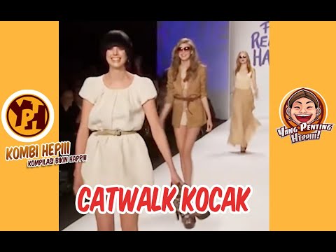 kombi-heppiii-catwalk-di-atas-panggung