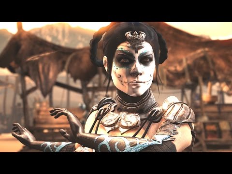 Mortal Kombat XL - Kitana Day of the Dead / Dia de los Muertos Costume / Skin *PC Mod* (1080p 60FPS) Video