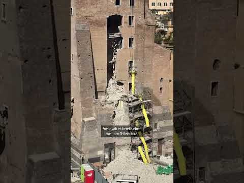 Video Thumbnail: Rom: 800 Jahre alter Turm eingestürzt | DER SPIEGEL Shorts
