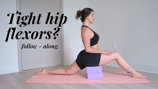 Fix your TIGHT HIP FLEXORS !! Do this every day.
