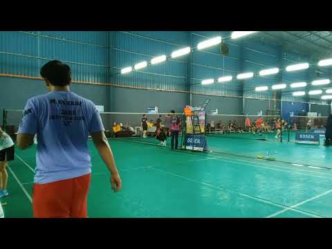 Badminton QF LSJ 3 Mixed Double SemiPro - Ashraf Daniel / Tan Chew Ping Vs Chun Kin Seng / Cheah Lin