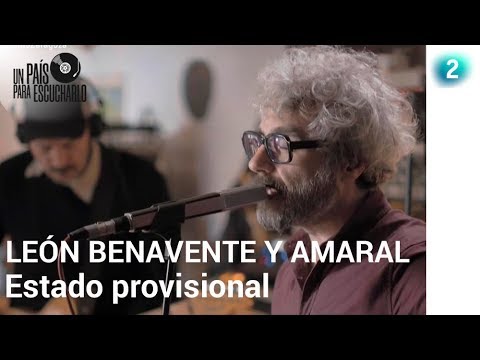 León Benavente y Amaral cantan "Estado provisional" | Un país para escucharlo | La 2