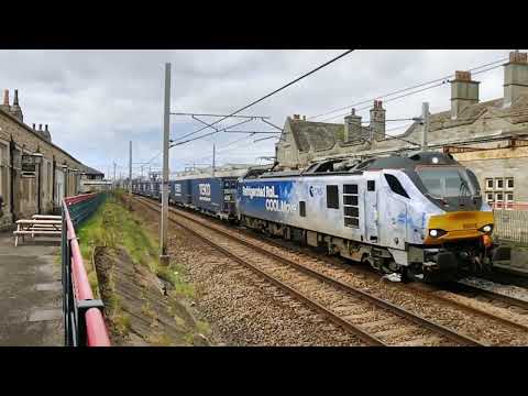88010 passing Carnforth 19/8/23