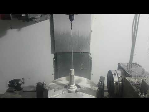 Deep Hole Drilling on Haas DM 2. By Mill-Turn Machining Inc.