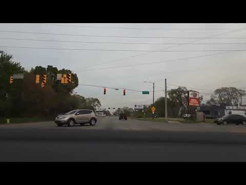 May 2021 - Inner City Of Gary Indiana - Lots Of Abandoned Buildings And Empty Lots- Huge Urban Decay