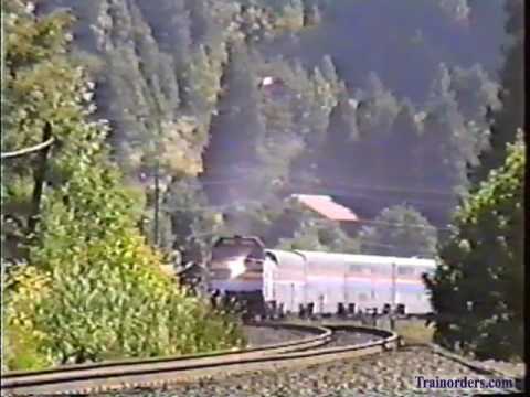 Classic Railroad Series 304 - Amtrak and SP at Oakridge, OR August 5, 1989