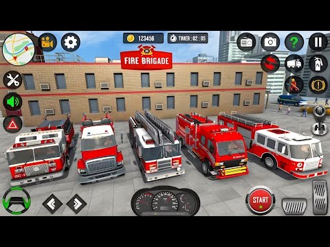INSANE 911 Fire Truck Rescue! 🚒🔥 US Emergency Ambulance Driving 3D | Android Gameplay