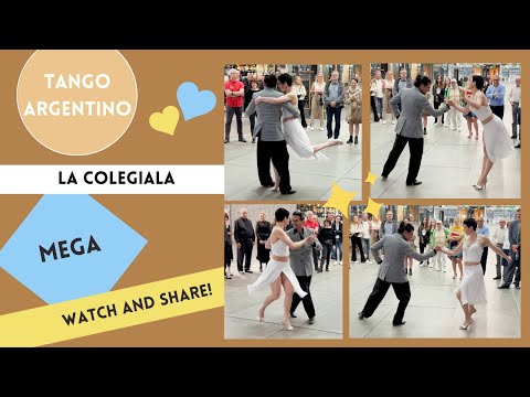 "LA COLEGIALA" FOXTROT ❤️  TANGO ARGENTINO SHOW - TANGO LUGO - Fünf Höfe - TANGO MÜNCHEN