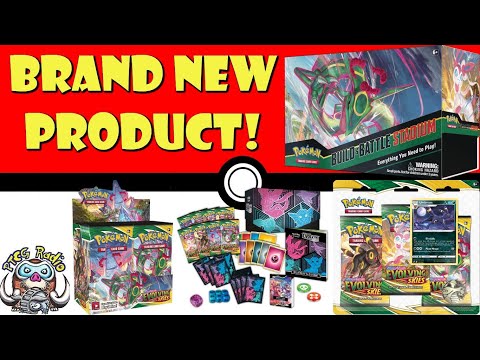 Brand New Pokémon TCG Product & More Evolving Skies Products Revealed! (Pokémon TCG News)