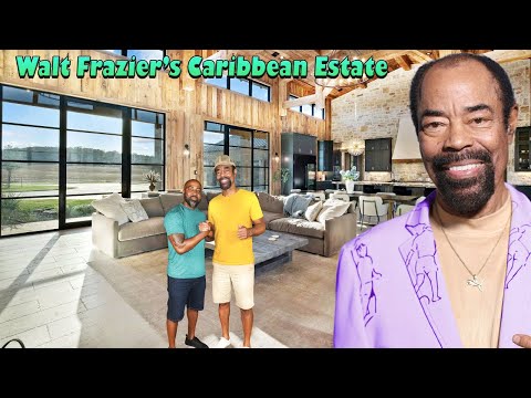 Walt Frazier’s Caribbean Estate – A Basketball Icon’s Stylish, Peaceful, and Timeless Lifestyle