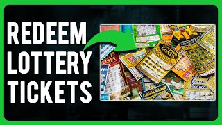 How to Redeem Lottery Tickets (How to Cash in a Winning Lottery Ticket)