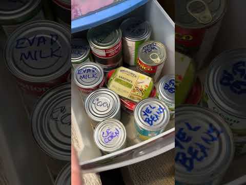 CANNED FOOD STORAGE HACK