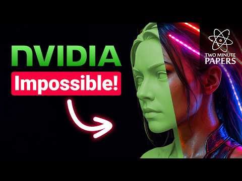 NVIDIA's New AI: Impossible Video Game Animations!