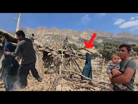 "Crisis in Ahmed's house: the efforts of Ahmed and Mirza's family to bring water and soil"