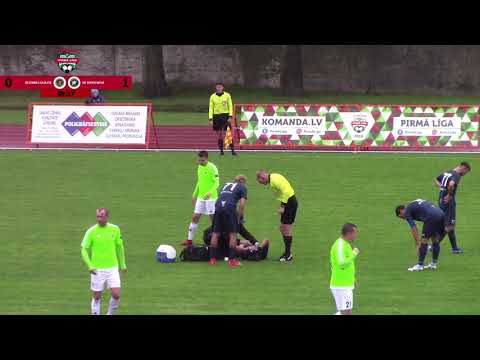 20. Kārta Rēzeknes FA/BJSS  - SK Super Nova 1. puslaiks