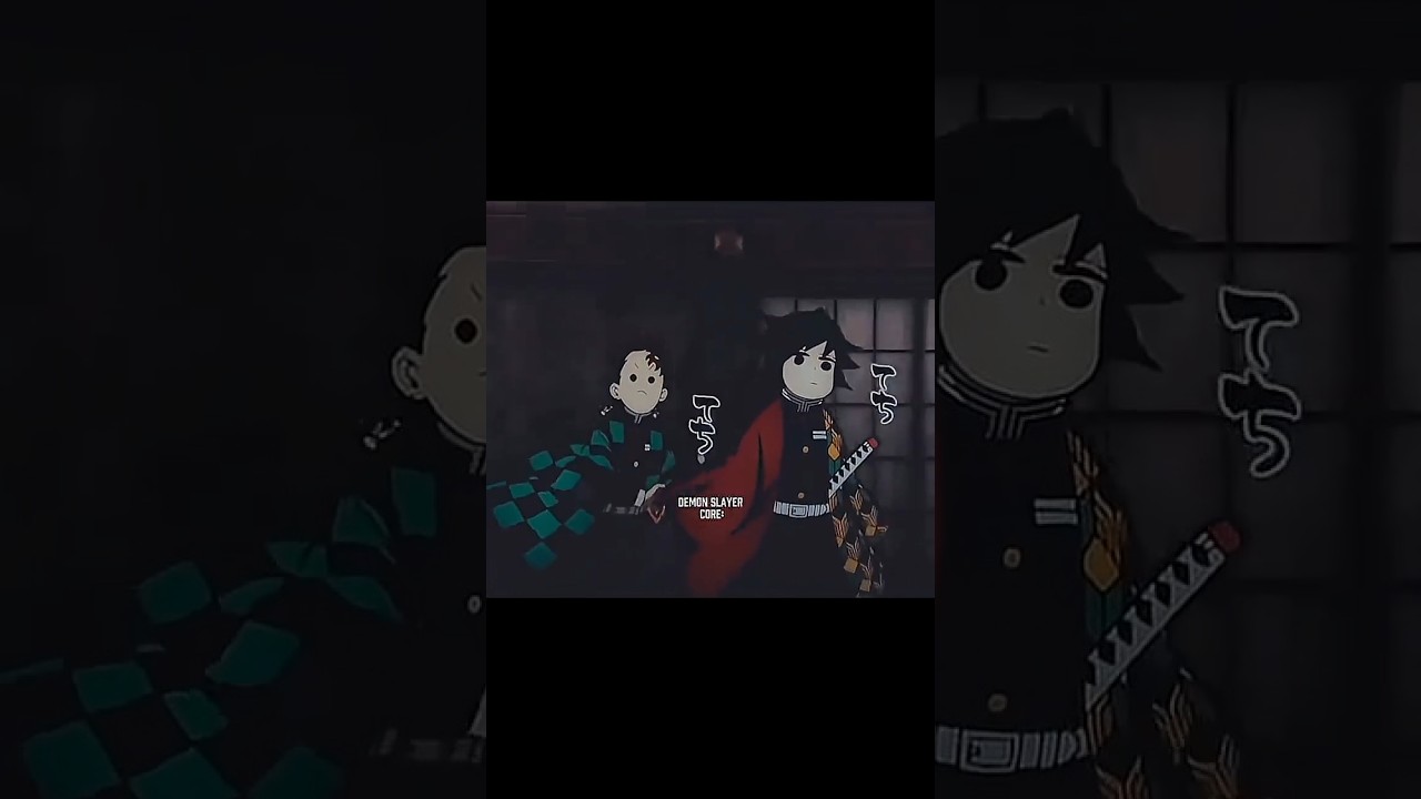 They are so silly (⁠≧⁠▽⁠≦⁠) #fypシ #kny #demon slayer #shorts