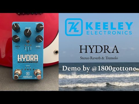 Keeley Electronics - Hydra Stereo Reverb & Tremolo - Demo by 1800gottone