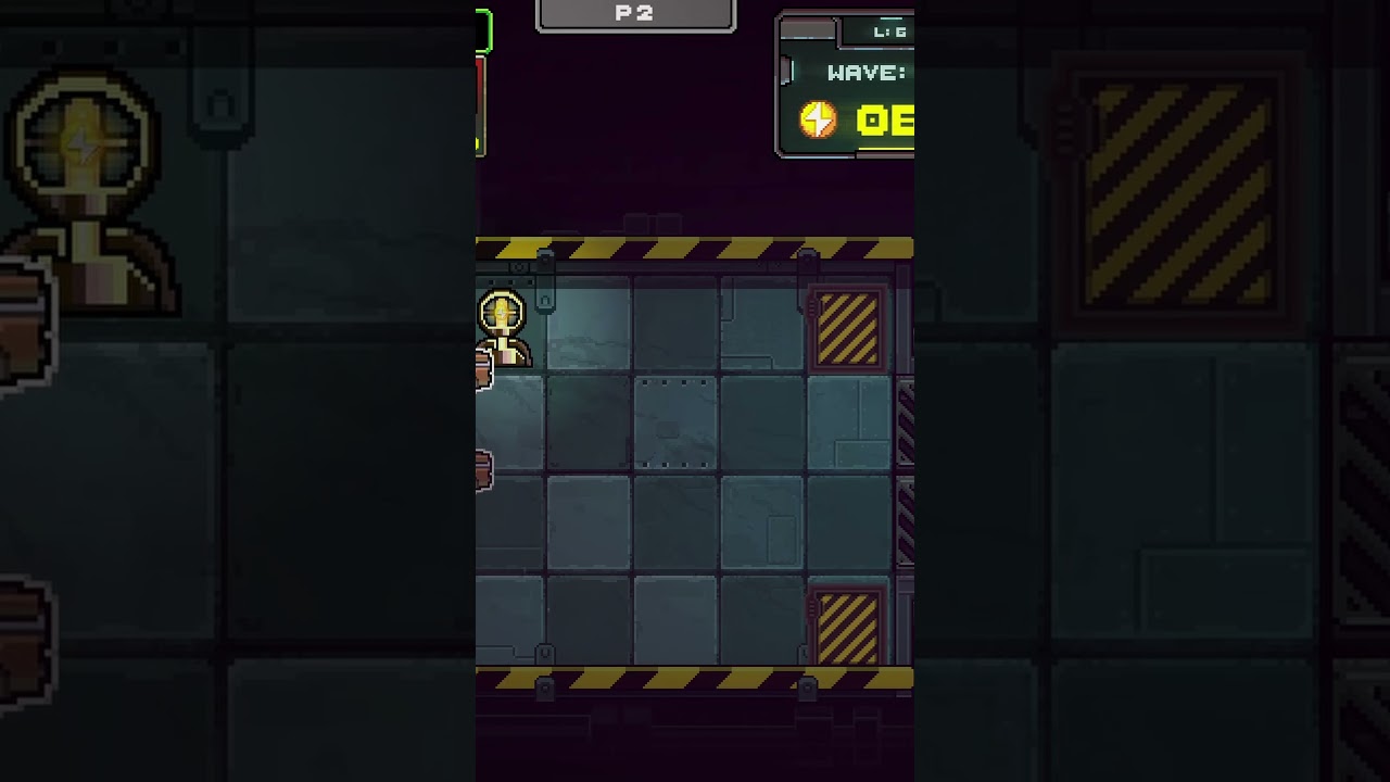 Don't walk onto holes in the moving platform in BOTS 4 DEFENSE  #gaming #chillgamer #towerdefense